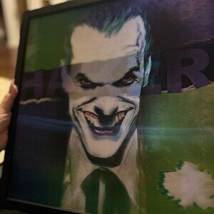 Joker wall decor.